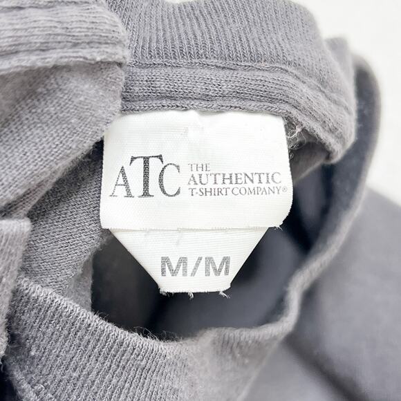 Y2K Wormholer Btw Astronaut Space Ship Graphic T-Shirt Gray Short Sleeve Men's M - Picture 4 of 7